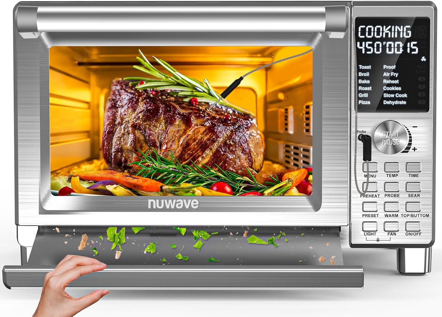 Nuwave Bravo XL Pro Air Fryer Toaster Oven Review https://amzn.to/49Zibjk