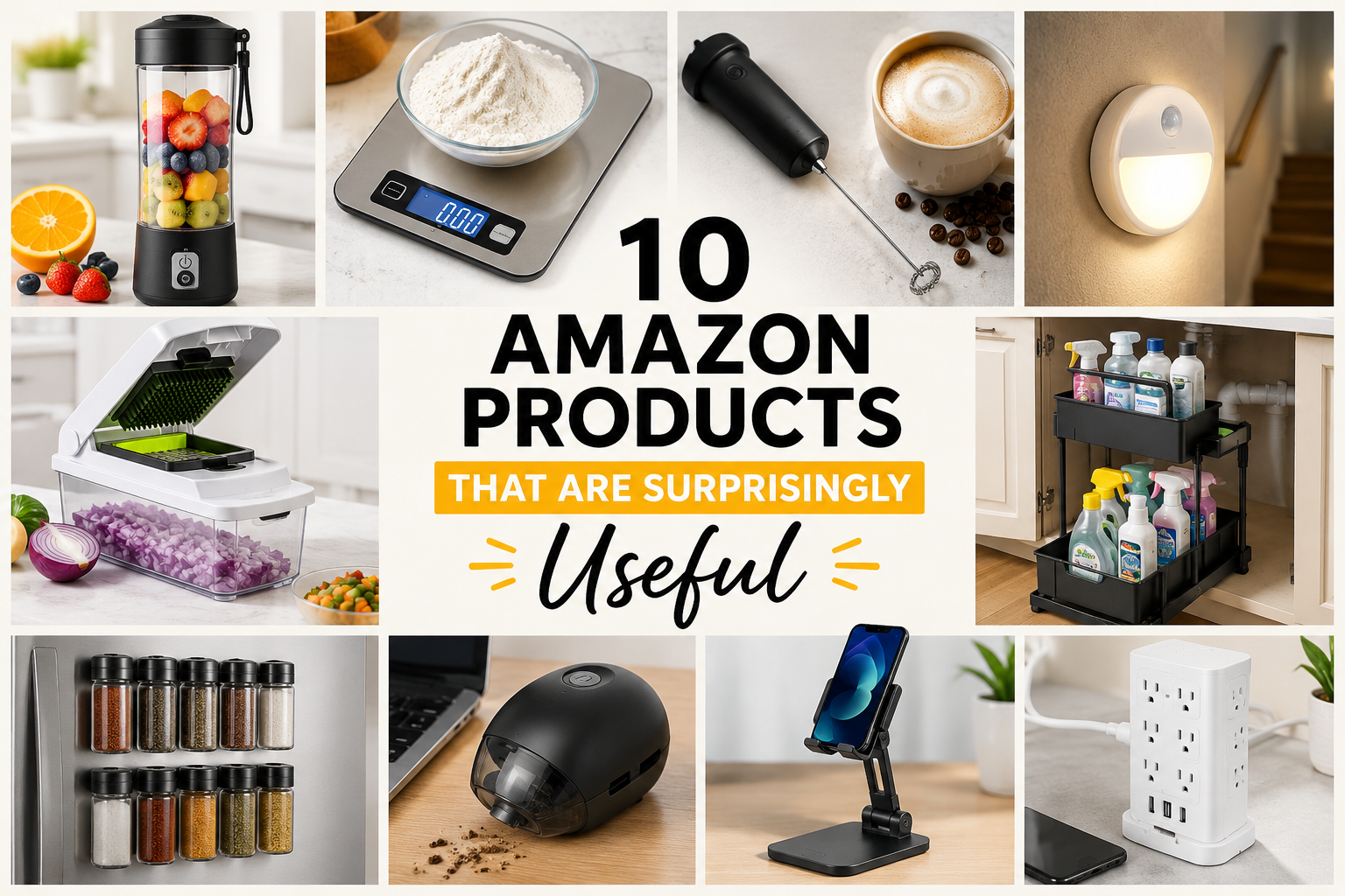 10 Amazon Products That Are Surprisingly Useful