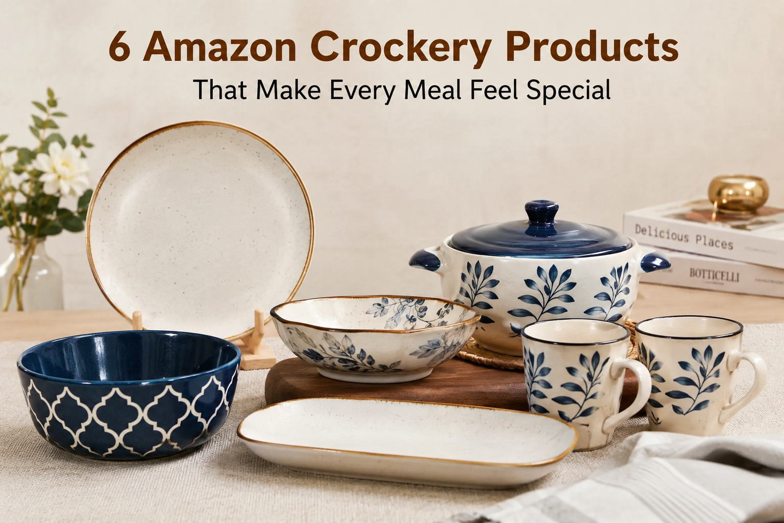 6 Amazon Crockery Products That Make Every Meal Feel Special