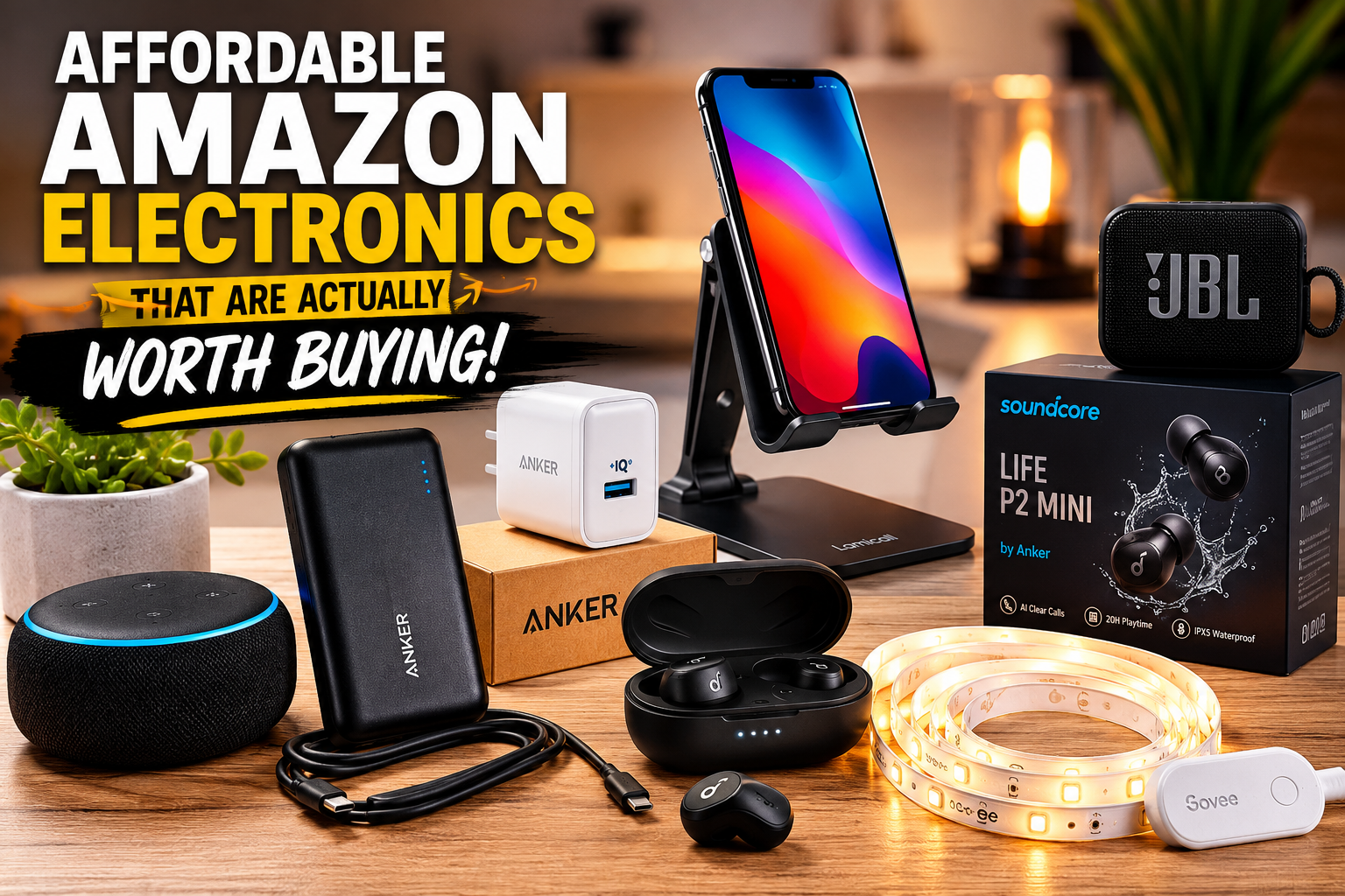7 Affordable Amazon Electronics That Are Actually Worth Buying