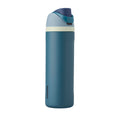 Owala FreeSip Insulated Stainless Steel Water Bottle with Straw, BPA-Free Sports Water Bottle, Great for Travel, 24 Oz, Denim