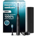 Philips Sonicare 5950 Series Electric Toothbrush, with Pressure Sensor, 6 Brushing Settings, SmarTimer, BrushPacer, 21-Day Runtime, Travel Case, Black, HX7131/03